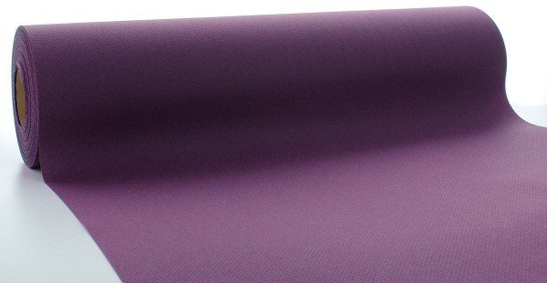 Airlaid Tischläufer Amethyst, 40 cm x 24 m , 1 Stück - Mank