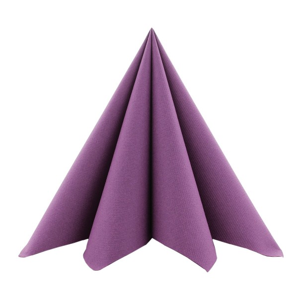 Airlaid Serviette Amethyst, 40 x 40 cm, 50 Stück - Mank