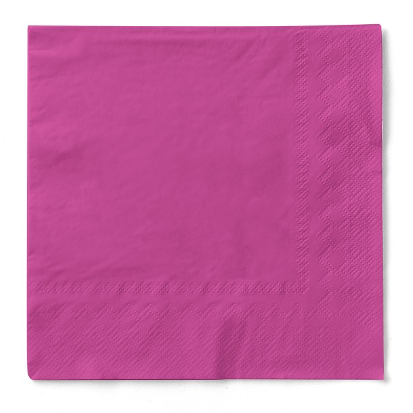 Tissue Serviette Violett, 40 x 40 cm, 100 Stück - Mank