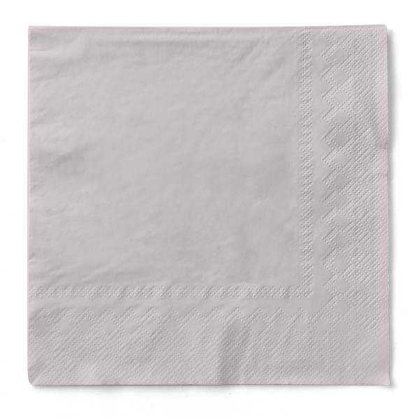 Tissue Serviette Rosa, 40 x 40 cm, 100 Stück - Mank