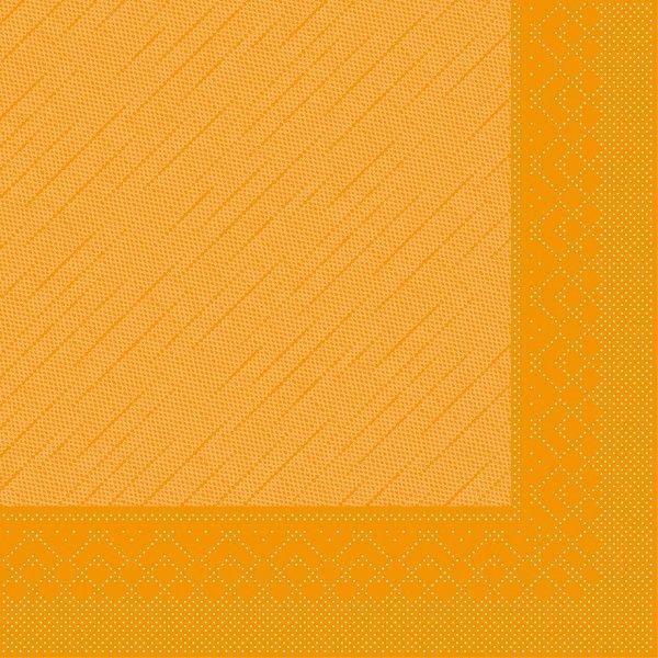 Tissue Deluxe Serviette Curry, 40 x 40 cm, 50 Stück - Mank