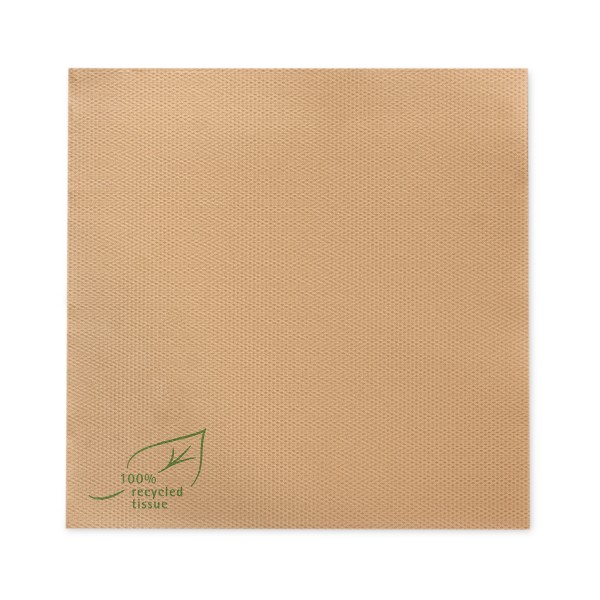 Softpoint Serviette 100% recycled Tissue, 40 x 40 cm, 50 Stück - Mank