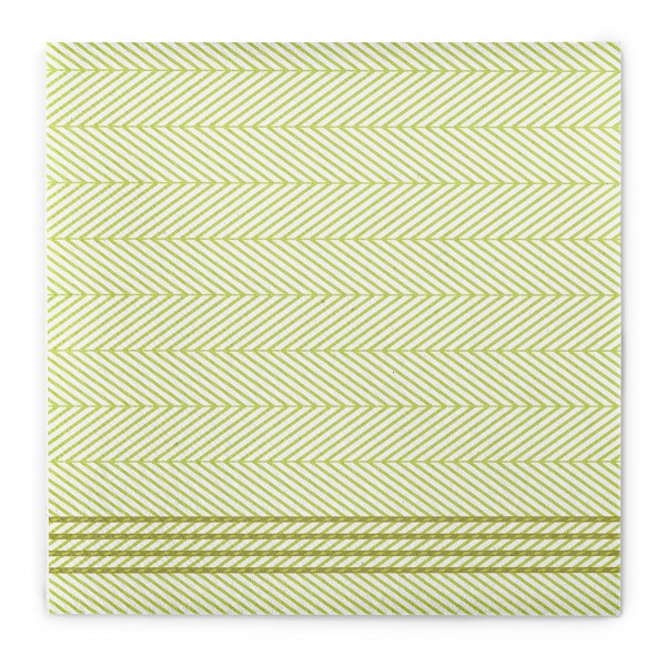 Airlaid Serviette Lukas in Lime-Oliv, 24 x 24 cm, 100 Stück - Mank