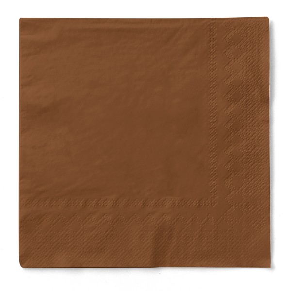 Tissue Serviette Bronze, 40 x 40 cm, 100 Stück - Mank