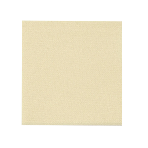 Airlaid Serviette Creme, 24x24cm, 100 Stück - Mank